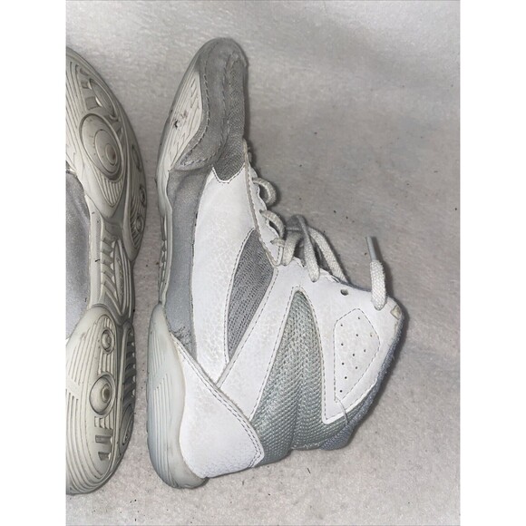 Asics Matflex 6 Wrestling Boxing Shoes Glacier Gray Gold 1081A021 Sz 6.5 - Picture 8 of 12